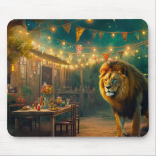 AI Lion Mousepad