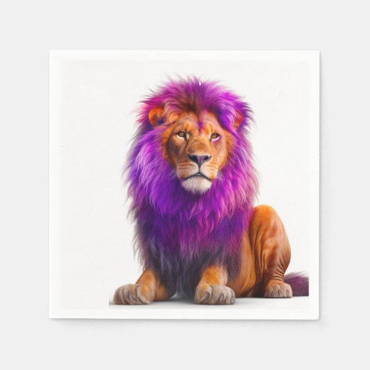 Ai Lion Serviette (Vorderseite)