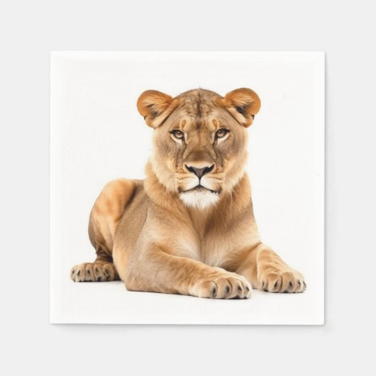 Ai Lioness Serviette (Vorderseite)