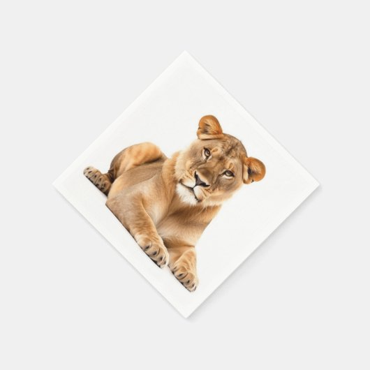 Ai Lioness Serviette (Ecke)