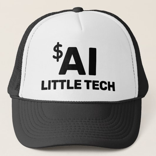 AI Little Tech™ Trucker Hat Truckerkappe (Vorderseite)