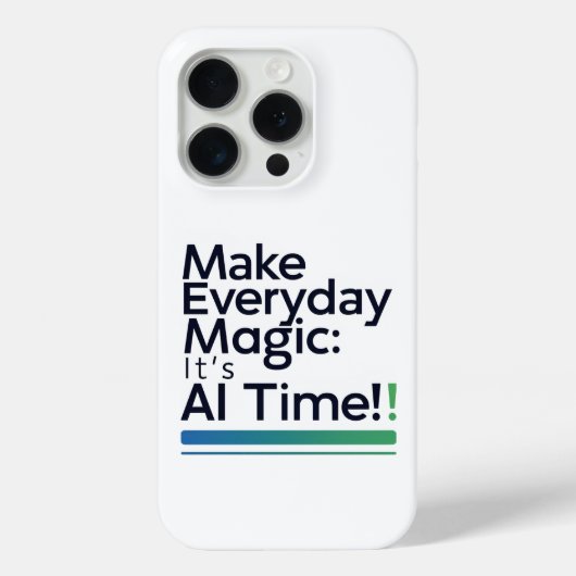 AI Magic Daily Case – Transform Ordinary Moments (Rückseite)