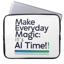 AI Magic Tech Ärmel – Everyday Enchantment Design Laptopschutzhülle