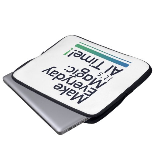 AI Magic Tech Sleeve – Everyday Enchantment Design (Vorne Knopf)