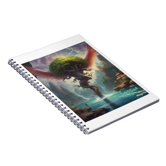 AI Magic World Notebook Notizblock (Rechte Seite)