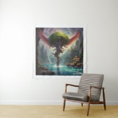 AI Magical World Imagine Tapestes Wandteppich (Beispiel)