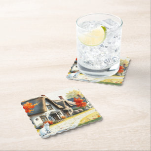 AI-Malerei Papier Untersetzer