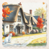 AI-Malerei Papier Untersetzer (Vorderseite)