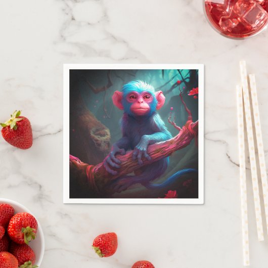 Ai Monkey Serviette (Beispiel)