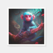 Ai Monkey Serviette (Vorderseite)