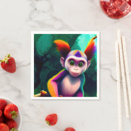Ai Monkey Serviette