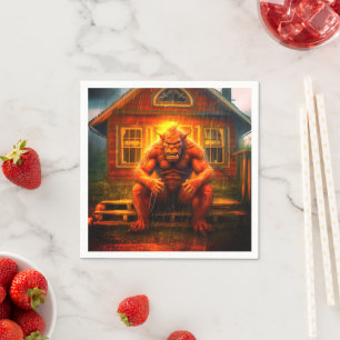 Ai Monster Serviette