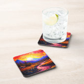 Ai Mountains Getränkeuntersetzer (Rechte Seite)