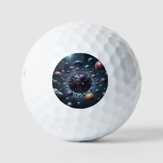 AI Multiverse Golfball (Vorderseite)