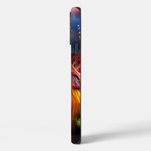 AI Mushroom House Phone Case (Rückseite / Links)