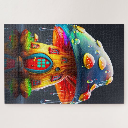 Ai Mushroom House Puzzle (Horizontal)