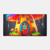 Ai Mushroom House Schreibtischunterlage (Vorderseite)