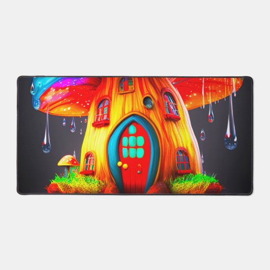 Ai Mushroom House Schreibtischunterlage (Vorderseite)