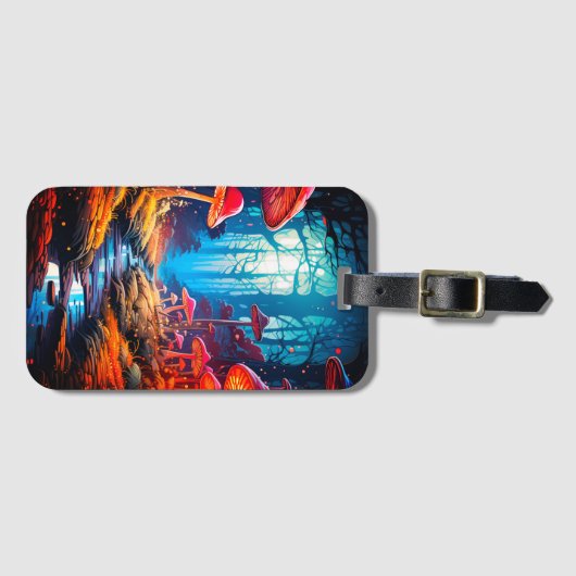 Ai Mushroom Land Gepäckanhänger (Vorderseite (Horizontal))