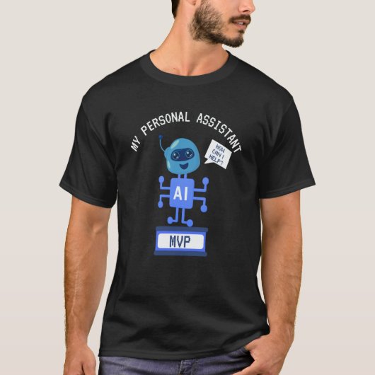 AI MVP Personal Assistant Productivity T-Shirt (Vorderseite)