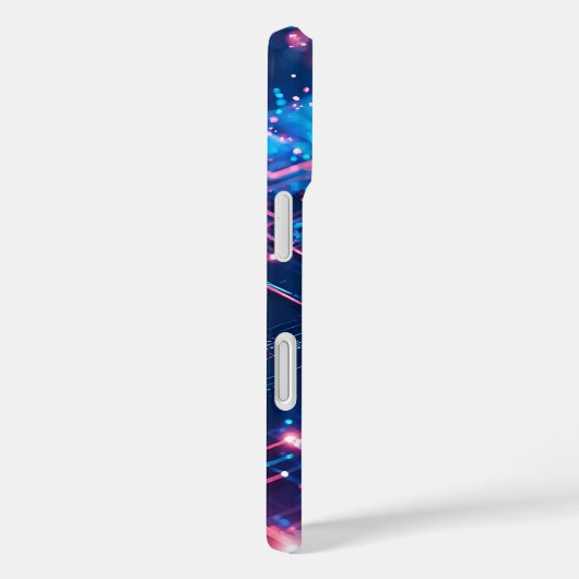 AI Neon Grid Case-Mate iPhone Hülle (Rückseite / Rechts)