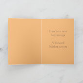 AI Ostara Hare Greetings Card Karte (Innenseite)
