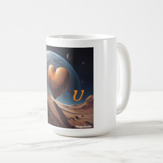 AI Out the World I Liebe You Tasse (VorderseiteRechts)