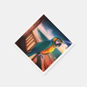Ai Parrot Serviette (Ecke)