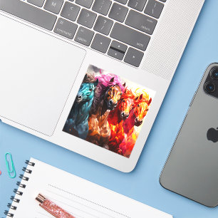 Ai Pferdes Aufkleber