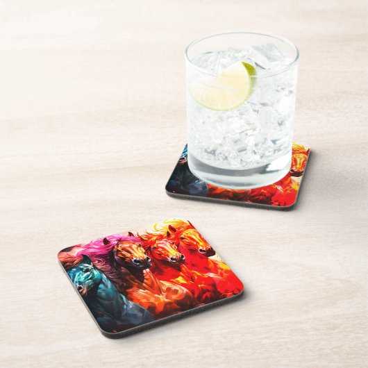 Ai Pferdes Getränkeuntersetzer (Rechte Seite)