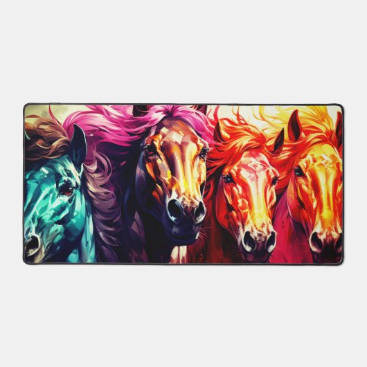 Ai Pferdes Schreibtischunterlage (Vorderseite)