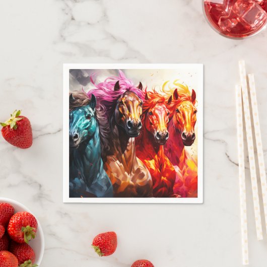 Ai Pferdes Serviette (Beispiel)