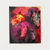 Ai Pferdes Wandteppich (Vorderseite)