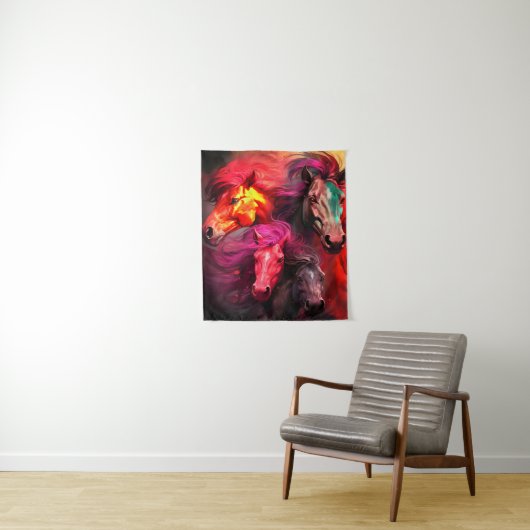 Ai Pferdes Wandteppich (Beispiel)