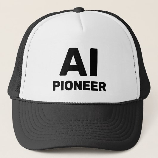 AI Pioneer™ Trucker Hat Truckerkappe (Vorderseite)