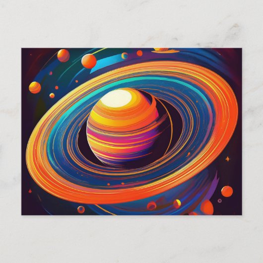 AI-Planet Postkarte (Vorderseite)