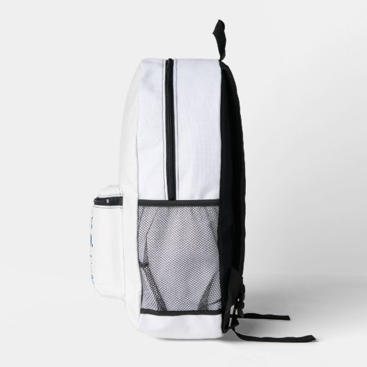 AI-positive Textart Bedruckter Rucksack (Rechts)