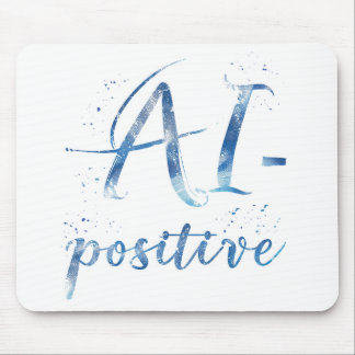 AI-positive Textart Mousepad