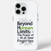 AI Power Case – Beyond Human Limits Tech (Rückseite)