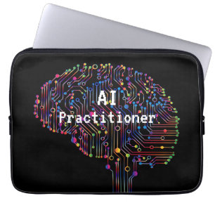 AI Practitioner für künstliche Intelligenz Tech Laptopschutzhülle