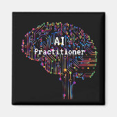 AI Practitioner für künstliche Intelligenz Tech Magnet (Vorne)