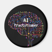 AI Practitioner für künstliche Intelligenz Tech Magnet (Vorne)