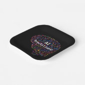 AI Practitioner für künstliche Intelligenz Tech Pappteller (Gewinkelt)