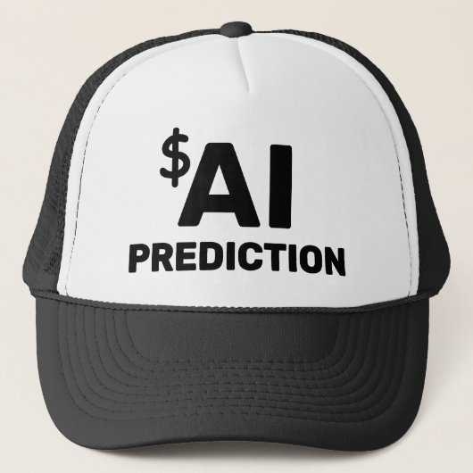 AI Prediction™ Trucker Hat Truckerkappe (Vorderseite)