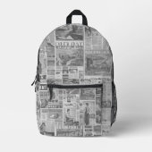 AI Press - Volume 01a, No.01 Bedruckter Rucksack (Vorderseite)
