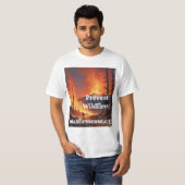 AI Prevent Wildfire T - Shirt (Vorne ganz)