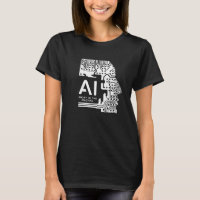 AI Prompt Art Mama T-Shirt, Software-Entwickler