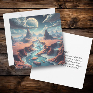 AI Prompt und Artwork   Ätherische Surreale Welt