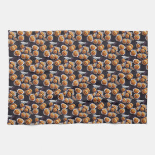 AI Pumpkin Kürbislaterne Leckereien Küchentücher