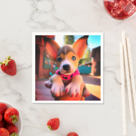 Ai Puppy Serviette